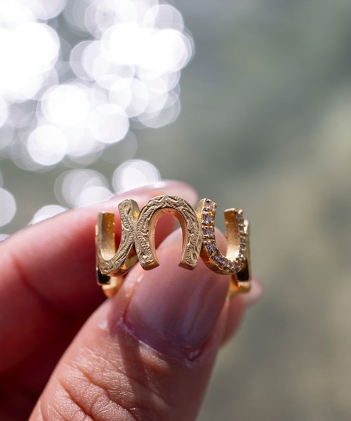 IRIEBEACH(アイリービーチ)の「Eternal horseshoe ring/【ハワイアンジュエリー】【サージカルステンレス】【金属アレルギー対応】【IRIEBEACH / アイリービーチ】つけっぱなしOK(リング・レディース・シルバー/ピンク/ゴールド・9号/11号/13号)」の15枚目の写真