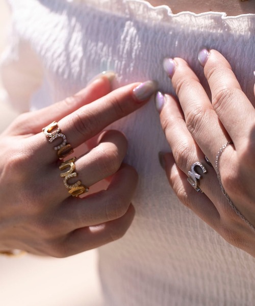 IRIEBEACH(アイリービーチ)の「Eternal horseshoe ring/【ハワイアンジュエリー】【サージカルステンレス】【金属アレルギー対応】【IRIEBEACH / アイリービーチ】つけっぱなしOK(リング・レディース・シルバー/ピンク/ゴールド・9号/11号/13号)」の10枚目の写真