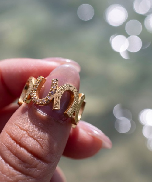 IRIEBEACH(アイリービーチ)の「Eternal horseshoe ring/【ハワイアンジュエリー】【サージカルステンレス】【金属アレルギー対応】【IRIEBEACH / アイリービーチ】つけっぱなしOK(リング・レディース・シルバー/ピンク/ゴールド・9号/11号/13号)」の17枚目の写真