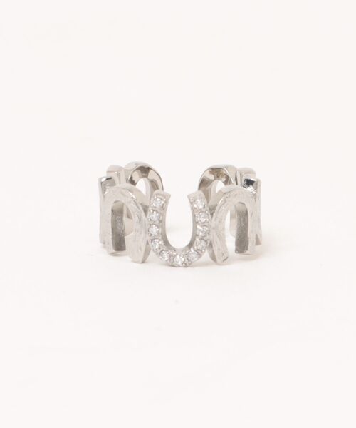 IRIEBEACH(アイリービーチ)の「Eternal horseshoe ring/【ハワイアンジュエリー】【サージカルステンレス】【金属アレルギー対応】【IRIEBEACH / アイリービーチ】つけっぱなしOK(リング・レディース・シルバー/ピンク/ゴールド・9号/11号/13号)」の4枚目の写真