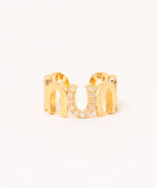 IRIEBEACH(アイリービーチ)の「Eternal horseshoe ring/【ハワイアンジュエリー】【サージカルステンレス】【金属アレルギー対応】【IRIEBEACH / アイリービーチ】つけっぱなしOK(リング・レディース・シルバー/ピンク/ゴールド・9号/11号/13号)」の5枚目の写真