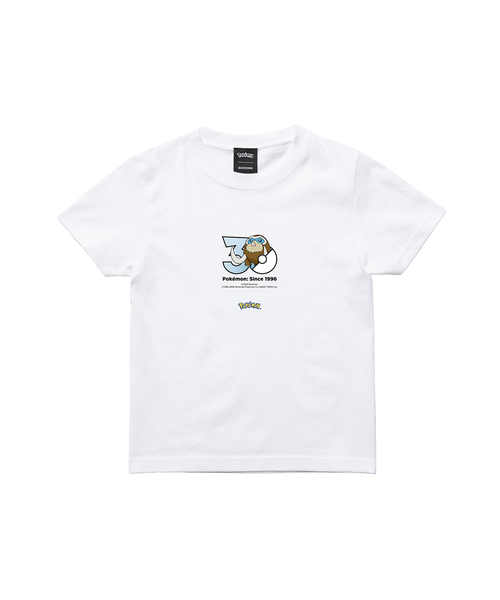 ZOZOSPOT(ゾゾスポット)の「Pokemon 30th Anniversary 1025 T-shirt 「マンムー」(Tシャツ/カットソー・レディース・ホワイト・SMALL/MEDIUM/LARGE/X-LARGE/XX-LARGE/XXX-LARGE/100cm/110cm/120cm/130cm/140cm/150cm/160cm)」の2枚目の写真