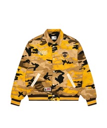 AAPE BY A BATHING APE（エーエイプバイアベイシングエイプ）の「AAPE VARSITY JACKET(Camouflage)（その他アウター）」