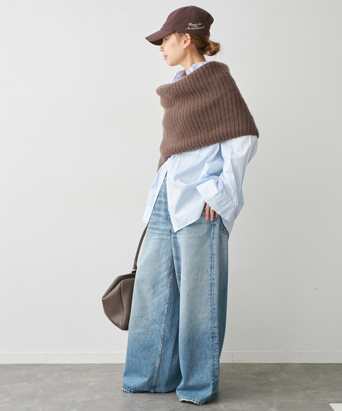 Deuxieme Classe（ドゥーズィエムクラス）の「Albini Wash Shirt(stripe)（シャツ/ブラウス・レディース・サックスブルー・FREE）」の22枚目の写真