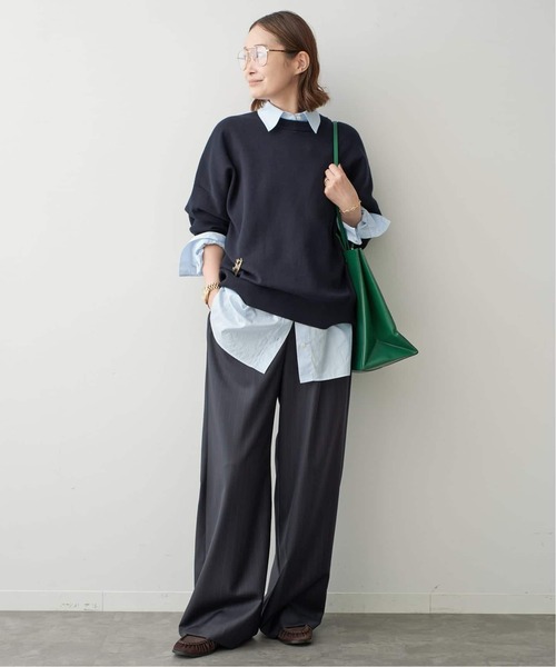 Deuxieme Classe（ドゥーズィエムクラス）の「Albini Wash Shirt(stripe)（シャツ/ブラウス・レディース・サックスブルー・FREE）」の2枚目の写真