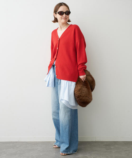 Deuxieme Classe（ドゥーズィエムクラス）の「Albini Wash Shirt(stripe)（シャツ/ブラウス・レディース・サックスブルー・FREE）」の5枚目の写真