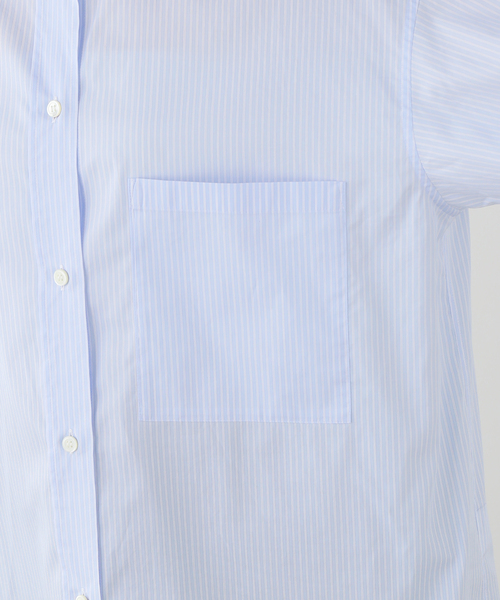 Deuxieme Classe（ドゥーズィエムクラス）の「Albini Wash Shirt(stripe)（シャツ/ブラウス・レディース・サックスブルー・FREE）」の12枚目の写真
