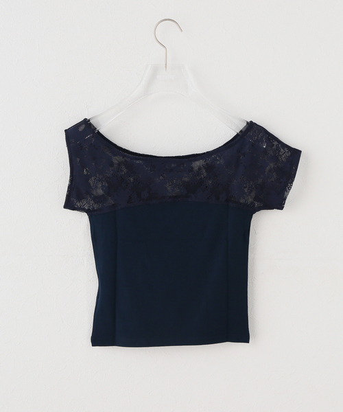 OMO(オモ)の「OMO/オモ Zia Top(Tシャツ/カットソー・レディース・ネイビー・MEDIUM/SMALL)」の4枚目の写真