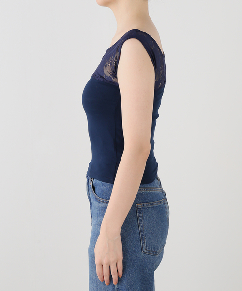 OMO(オモ)の「OMO/オモ Zia Top(Tシャツ/カットソー・レディース・ネイビー・MEDIUM/SMALL)」の11枚目の写真