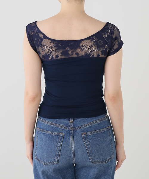 OMO(オモ)の「OMO/オモ Zia Top(Tシャツ/カットソー・レディース・ネイビー・MEDIUM/SMALL)」の12枚目の写真