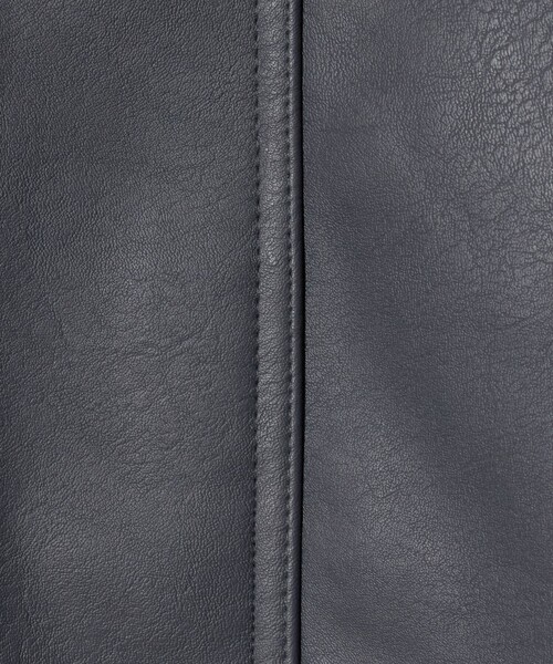 A DAY IN THE LIFE UNITED ARROWS(アデイインザライフユナイテッドアローズ)の「レザーライク ファーカラーブルゾン <A DAY IN THE LIFE>(ブルゾン・レディース・ダークグレー/ダークブラウン/ブラック・FREE)」の17枚目の写真