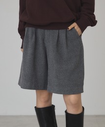 ツィードハーフパンツ<セットアップ対応>