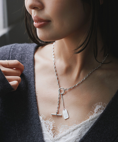 Noble（ノーブル）の「SHUU/シュウ 奏那SONA-S NECKLACE(シルバー)（ネックレス・レディース・シルバー・FREE）」の2枚目の写真