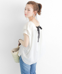 URBAN RESEARCH | UR BACKリボンタックブラウス(シャツ/ブラウス)