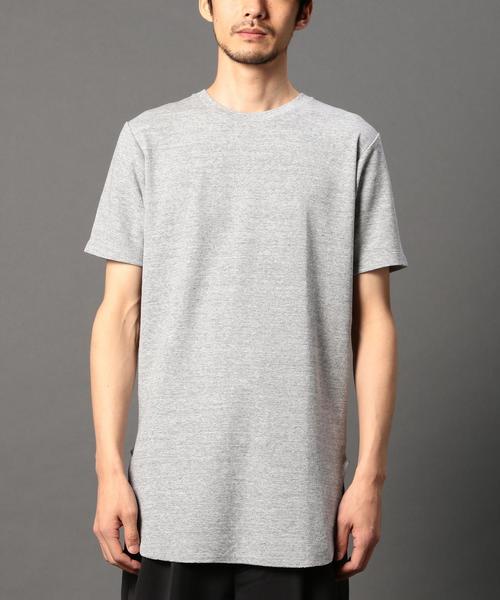 MONKEY TIME（モンキータイム）の「＜monkey time＞ 40サーマル ロング ショートスリーブ Tシャツ ◆（Tシャツ/カットソー・メンズ・ホワイト/グレー/ベージュ/ブラック・LARGE/MEDIUM/SMALL）」の3枚目の写真