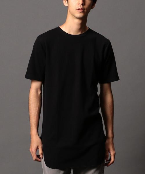 MONKEY TIME（モンキータイム）の「＜monkey time＞ 40サーマル ロング ショートスリーブ Tシャツ ◆（Tシャツ/カットソー・メンズ・ホワイト/グレー/ベージュ/ブラック・LARGE/MEDIUM/SMALL）」の2枚目の写真