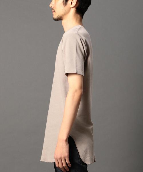 MONKEY TIME（モンキータイム）の「＜monkey time＞ 40サーマル ロング ショートスリーブ Tシャツ ◆（Tシャツ/カットソー・メンズ・ホワイト/グレー/ベージュ/ブラック・LARGE/MEDIUM/SMALL）」の17枚目の写真