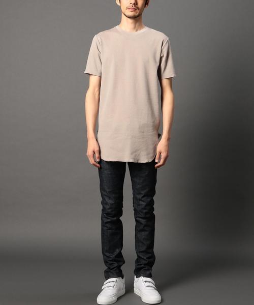 MONKEY TIME（モンキータイム）の「＜monkey time＞ 40サーマル ロング ショートスリーブ Tシャツ ◆（Tシャツ/カットソー・メンズ・ホワイト/グレー/ベージュ/ブラック・LARGE/MEDIUM/SMALL）」の18枚目の写真