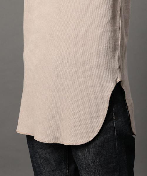 MONKEY TIME（モンキータイム）の「＜monkey time＞ 40サーマル ロング ショートスリーブ Tシャツ ◆（Tシャツ/カットソー・メンズ・ホワイト/グレー/ベージュ/ブラック・LARGE/MEDIUM/SMALL）」の12枚目の写真