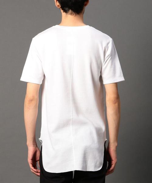 MONKEY TIME（モンキータイム）の「＜monkey time＞ 40サーマル ロング ショートスリーブ Tシャツ ◆（Tシャツ/カットソー・メンズ・ホワイト/グレー/ベージュ/ブラック・LARGE/MEDIUM/SMALL）」の14枚目の写真