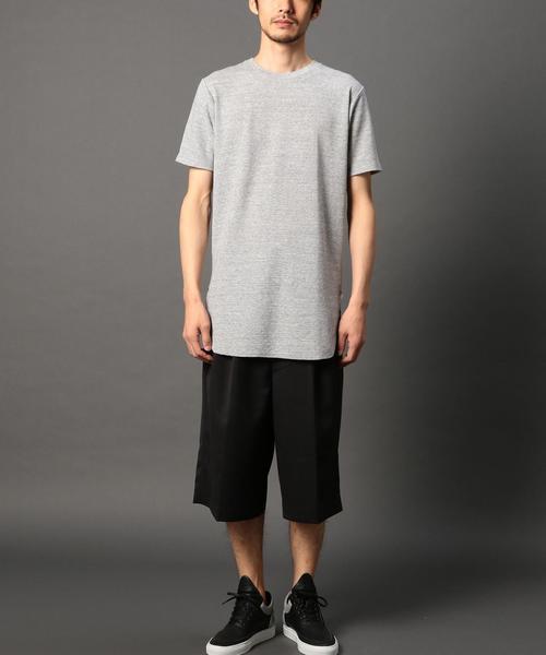 MONKEY TIME（モンキータイム）の「＜monkey time＞ 40サーマル ロング ショートスリーブ Tシャツ ◆（Tシャツ/カットソー・メンズ・ホワイト/グレー/ベージュ/ブラック・LARGE/MEDIUM/SMALL）」の7枚目の写真