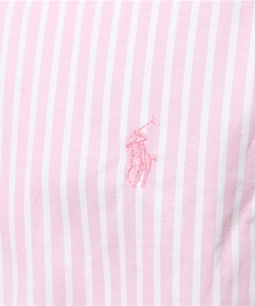 POLO RALPH LAUREN（ポロ ラルフ ローレン）の「スリムフィット ストレッチ オックスフォード シャツ（シャツ/ブラウス・メンズ・ピンク/ホワイト系その他/ブルー系9/ピンク系2・17H45/14H23/16/45/16.5/15H23/16/23/16H23/17/45/17/23/15/45）」の14枚目の写真