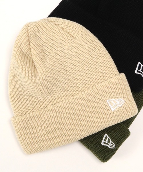 NEW ERA（ニューエラ）の「NEWERA KNIT CAP SOFT CUFF（ニットキャップ/ビーニー・メンズ・ブラック/アイボリー/ネイビー/ベージュ/ホワイト/ライトグレー/ブラック系その他/アーミー/バーガンディー/ブルー系その他/ブルー/レッド/グリーン/ベージュ系その他/オレンジ/ゴールド/ライトブルー/オリーブ/オフホワイト/ネイビー系/レッド系その他2・FREE）」の8枚目の写真