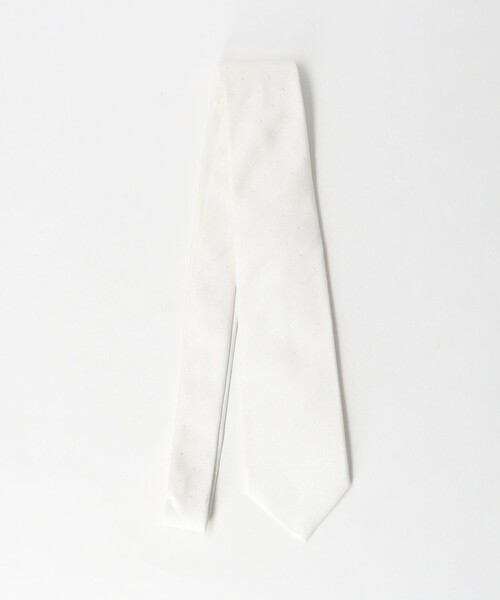 シルク 8.0cm フォーマル ドット ネクタイ（ネクタイ）｜green label relaxing（グリーンレーベルリラクシング）