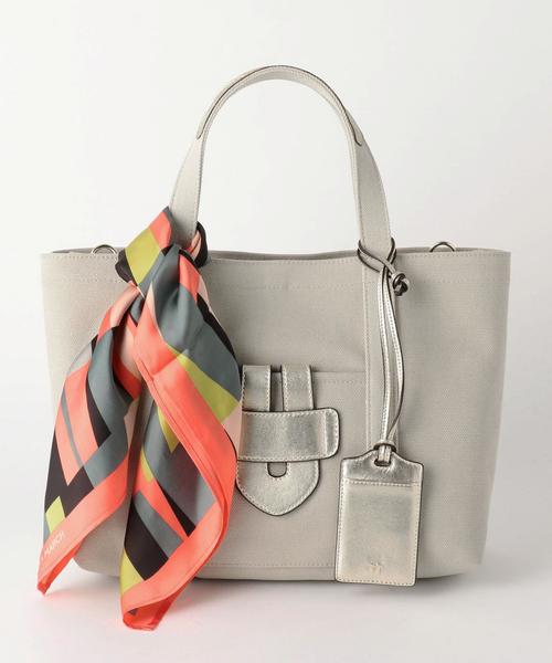 TILA MARCH（ティラ マーチ）の「＜TILA MARCH（ティラ マーチ）＞NEW ZELIG バッグ①（トートバッグ・レディース・ブラック/ベージュ/コバルトブルー・FREE）」の3枚目の写真