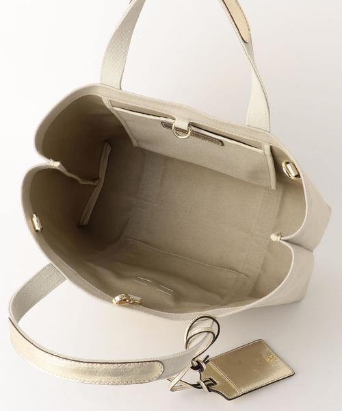 TILA MARCH（ティラ マーチ）の「＜TILA MARCH（ティラ マーチ）＞NEW ZELIG バッグ①（トートバッグ・レディース・ブラック/ベージュ/コバルトブルー・FREE）」の4枚目の写真