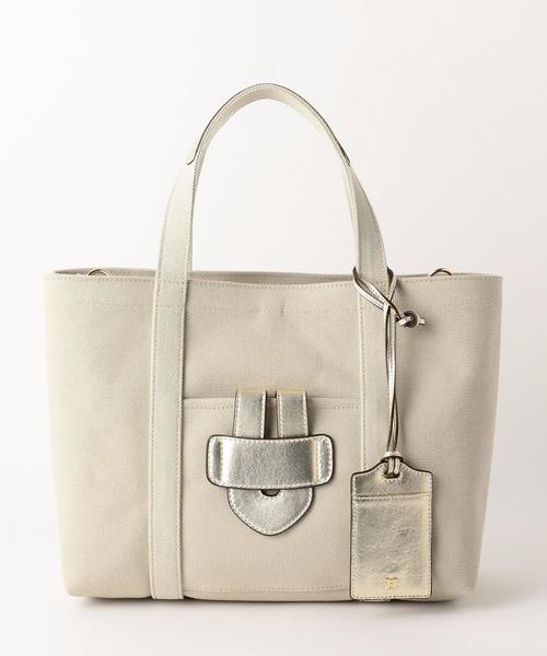 TILA MARCH（ティラ マーチ）の「＜TILA MARCH（ティラ マーチ）＞NEW ZELIG バッグ①（トートバッグ・レディース・ブラック/ベージュ/コバルトブルー・FREE）」の6枚目の写真