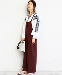 BEAUTY&YOUTH UNITED ARROWS | BY∴ ダブルクロスサロペット -手洗い可能-◆(つなぎ/オールインワン)