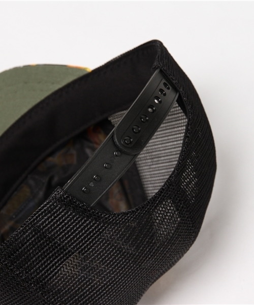 ALDIES(アールディーズ)の「Shake Mesh Cap シェイクメッシュキャップ(キャップ・メンズ・レッド/ブラック・FREE)」の7枚目の写真