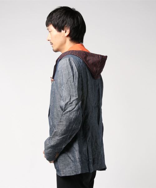 Desigual(デシグアル)の「「Desigual/デシグアル」ジャケット(テーラードジャケット・メンズ・ブラック/ブルー・52/48/50/54/56)」の15枚目の写真