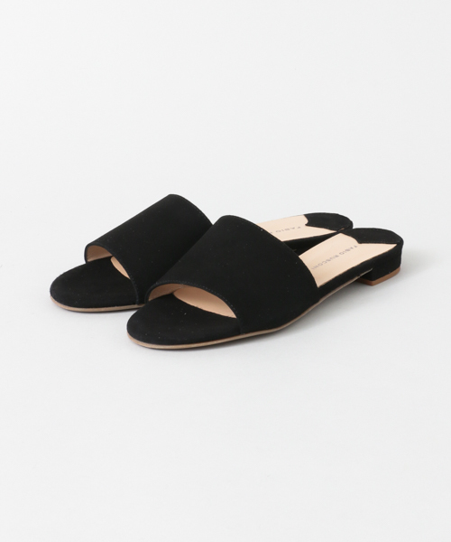 FABIO RUSCONI（ファビオルスコーニ）の「【TRILL掲載】UR FABIO RUSCONI Flat Sandal（サンダル・レディース・オレンジ系その他/ブラック/イエロー・38/37）」の2枚目の写真