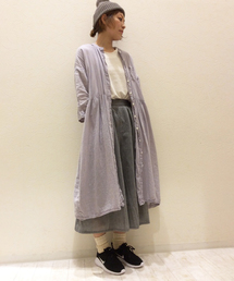 LBC | ボイル製品染めシャツワンピース(シャツワンピース)