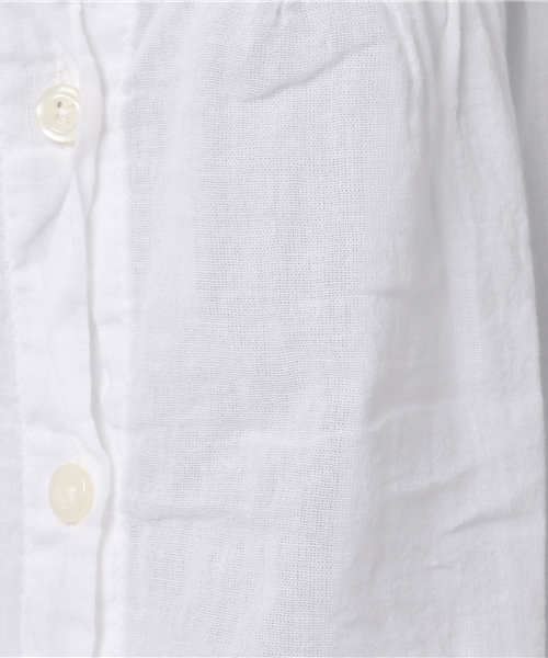 LBC（エルビーシー）の「ボイル製品染めシャツワンピース（シャツワンピース・レディース・ホワイト/ネイビー/パープル・LARGE/MEDIUM）」の9枚目の写真