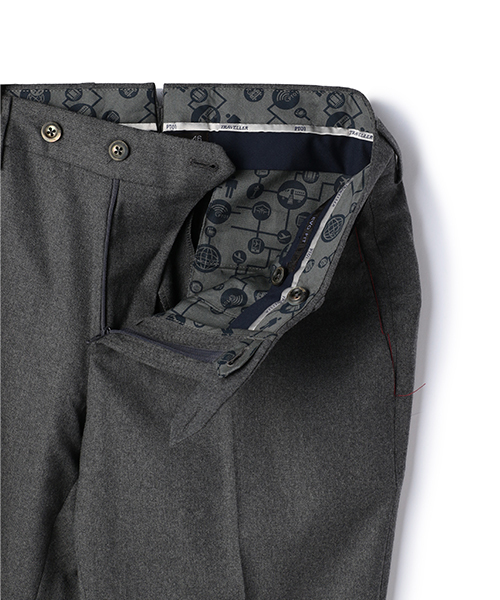 PT01 グレー フランネルスラックス　46サイズ PT01 グレー フランネルスラックス 46サイズ