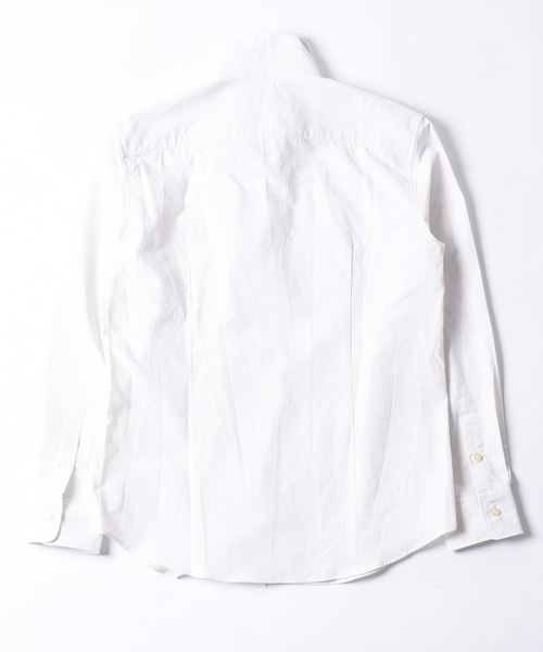 SHIPS JET BLUE（シップスジェットブルー）の「SHIPS JET BLUE: スタンドワイヤー ドビーシャツ（シャツ/ブラウス・メンズ・ベージュ/ネイビー/ピンク/ホワイト・SMALL/LARGE/X-LARGE/MEDIUM）」の7枚目の写真