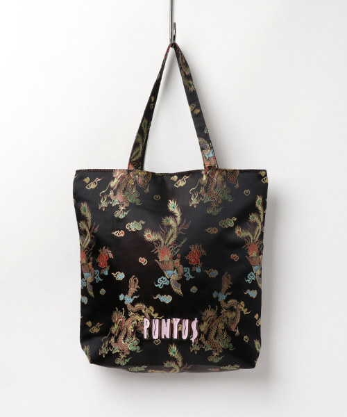 PUNYUS（プニュズ）の「チャイナ柄タイガートート（トートバッグ・レディース・ブルー/レッド/ピンク/ブラック・FREE）」の6枚目の写真