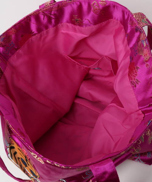 PUNYUS（プニュズ）の「チャイナ柄タイガートート（トートバッグ・レディース・ブルー/レッド/ピンク/ブラック・FREE）」の9枚目の写真