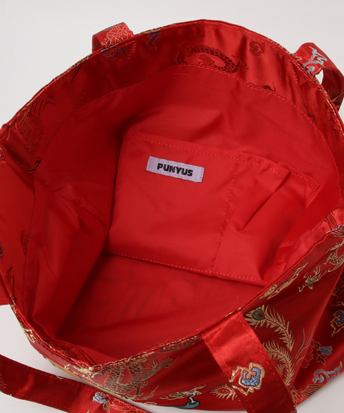 PUNYUS（プニュズ）の「チャイナ柄タイガートート（トートバッグ・レディース・ブルー/レッド/ピンク/ブラック・FREE）」の11枚目の写真