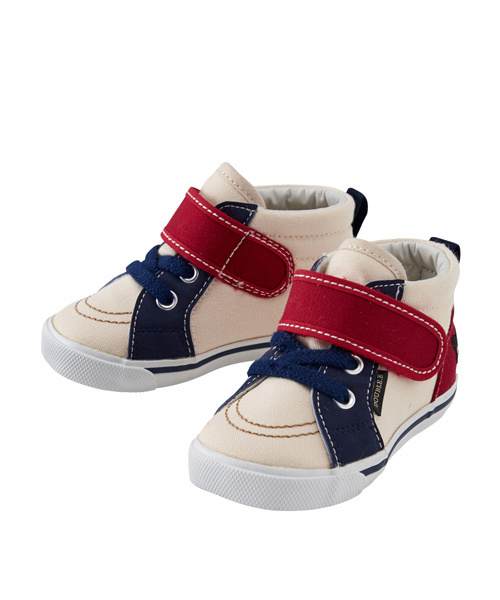 Double B ダブルビー の キャンバス素材のベビーセカンドシューズ スニーカー Wear