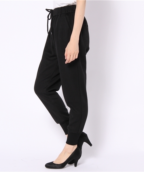 CROON A SONG（クルーンアソング）の「Wフェイスカットソーサルエルパンツ（その他パンツ・レディース・ブラック/ネイビー・38）」の3枚目の写真