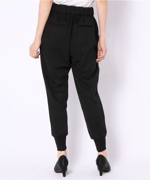 CROON A SONG（クルーンアソング）の「Wフェイスカットソーサルエルパンツ（その他パンツ・レディース・ブラック/ネイビー・38）」の10枚目の写真