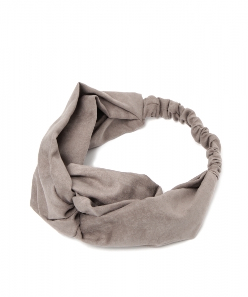 GLOBAL WORK（グローバルワーク）の「ムジヒネリターバン/778097（ヘアバンド・レディース・ライトグレー/ブラック/ピンク/ベージュ系その他・FREE）」の3枚目の写真