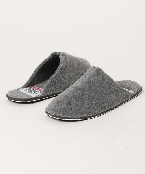 PUEBCO（プエブコ）の「SLIPPER（ルームシューズ/スリッパ・メンズ・ライトグレー/ダークグレー・SMALL/LARGE）」の6枚目の写真