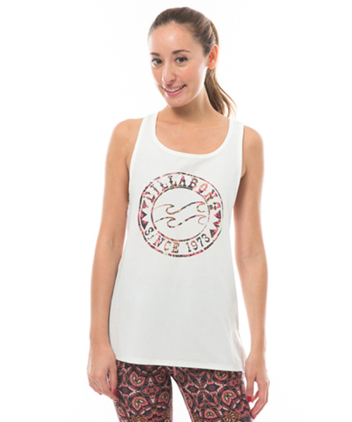 BILLABONG(ビラボン)の「BILLABONG レディース【ACTIVE】トレーニングUVルーズタンクトップ(タンクトップ・レディース・レッド/ホワイト/ネイビー・MEDIUM)」の2枚目の写真