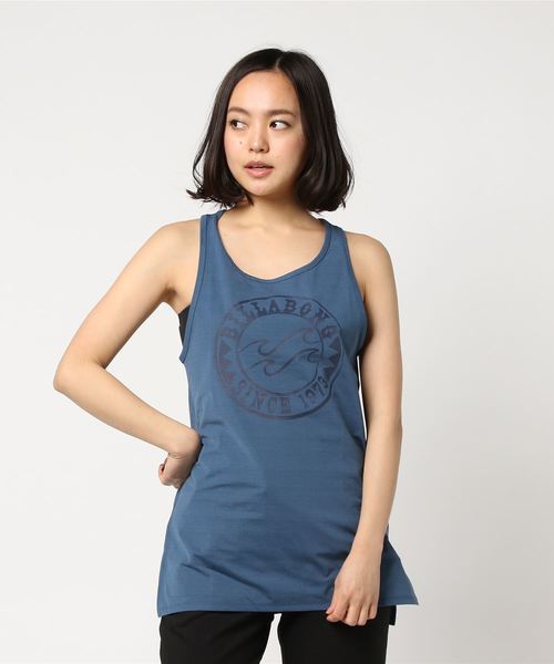 BILLABONG(ビラボン)の「BILLABONG レディース【ACTIVE】トレーニングUVルーズタンクトップ(タンクトップ・レディース・レッド/ホワイト/ネイビー・MEDIUM)」の3枚目の写真