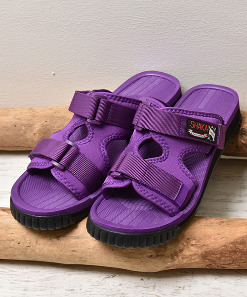 SHAKA（シャカ）の「別注カラー有【SHAKA / シャカ】CHILL OUT（サンダル・レディース・パープル/ネイビー/ブラック/グレー/オリーブ/ピンク/ブラック×グリーン/グリーン系その他/ブラック系その他/ロイヤルブルー/パープル系その他/マスタード/グリーン系その他2/オレンジ/ブラック×ホワイト・9/7/8/27cm/10/23cm/25cm/24cm/5/6/26cm/28cm）」の12枚目の写真